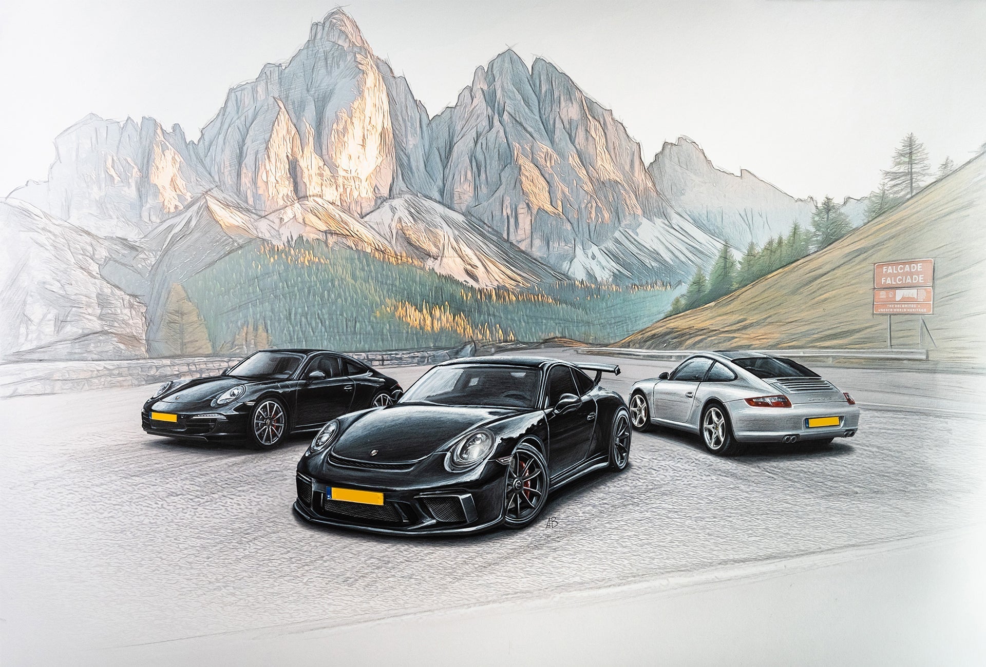 Porsche 997, 911 & 911 GT3