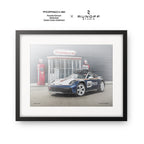 Gepersonaliseerd kunstwerk Porsche Centrum Gelderland Cars & Coffee