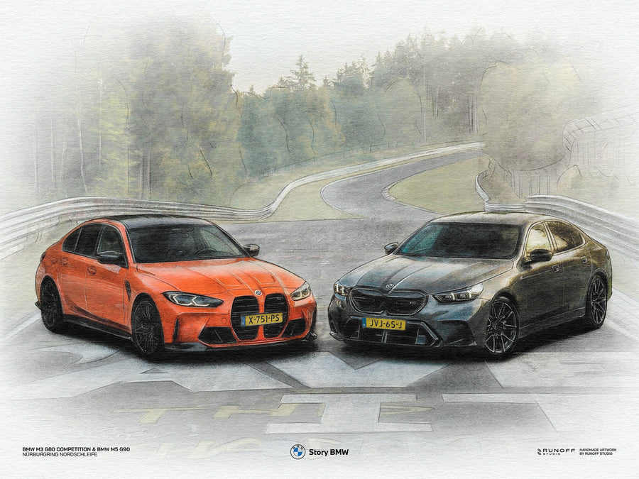 BMW M3 & M5 Nürburgring - Story BMW