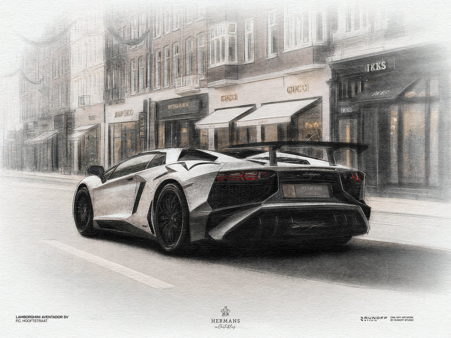 Lamborghini Aventador SV - Hermans Collectables